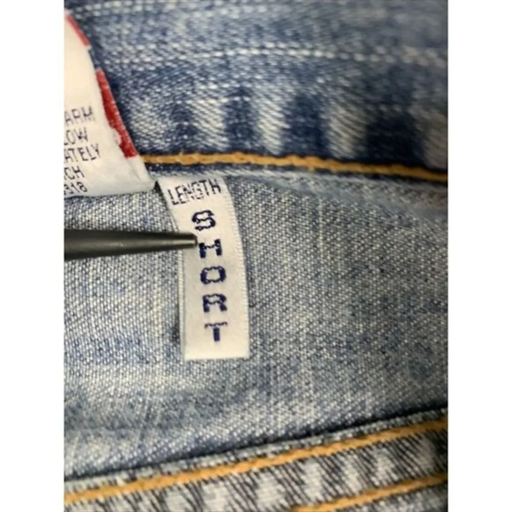 Lucky Brand Jeans Men's 38 Low Rise Short Raw Hem USA By Gene Montesano‎ Vintage - Picture 16 of 16